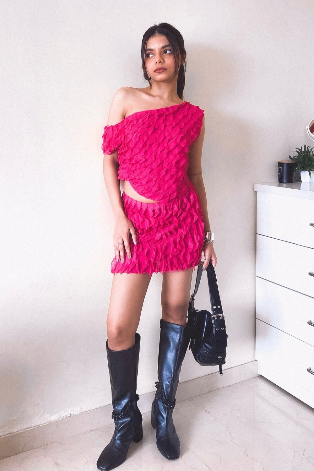 Ruffled Matching Set