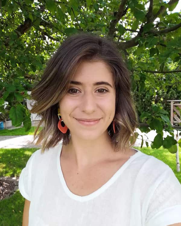 Short Natural Hair with Bangs