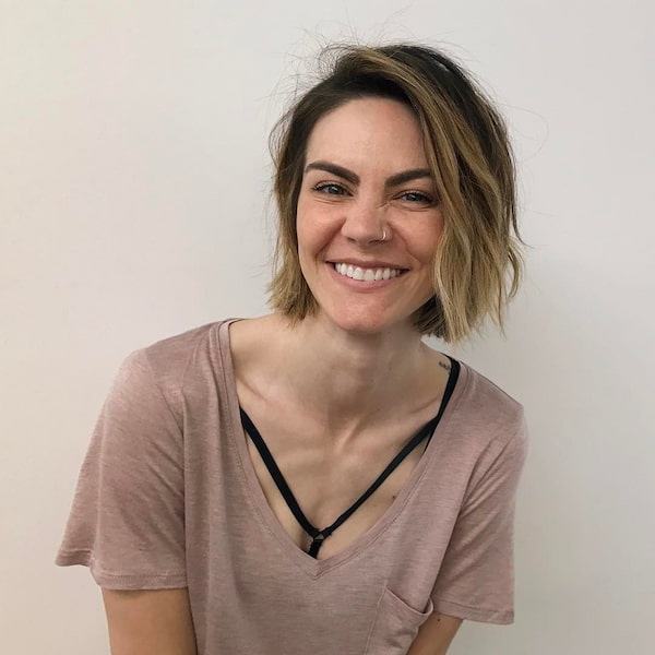 Side-Parted Bob Haircut