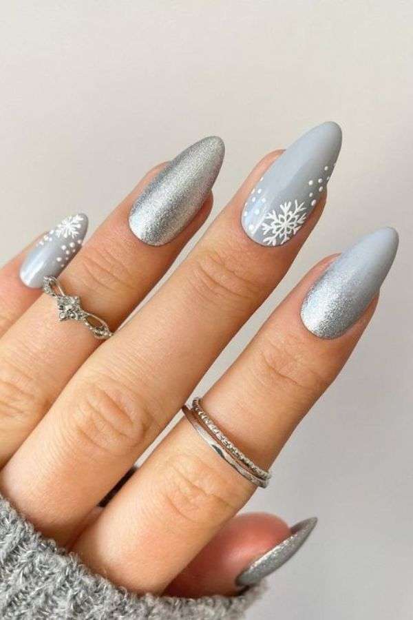 Silver Snowflakes