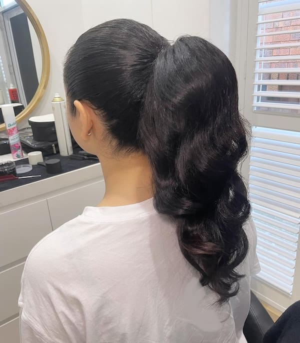 Sleek Extra Thick Ponytail