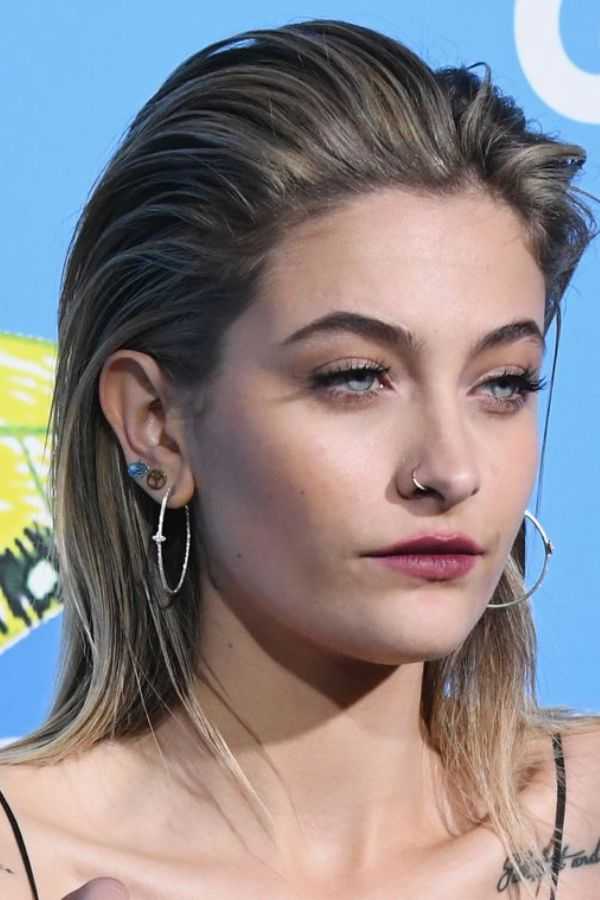 Slicked-Back Mid-Length Style