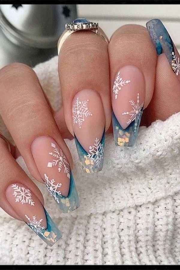 snowflake-glitter-gradient Snowflake Glitter Gradient