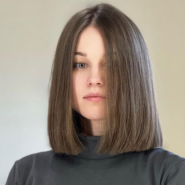 Summer Neck-Length Bob Haircut