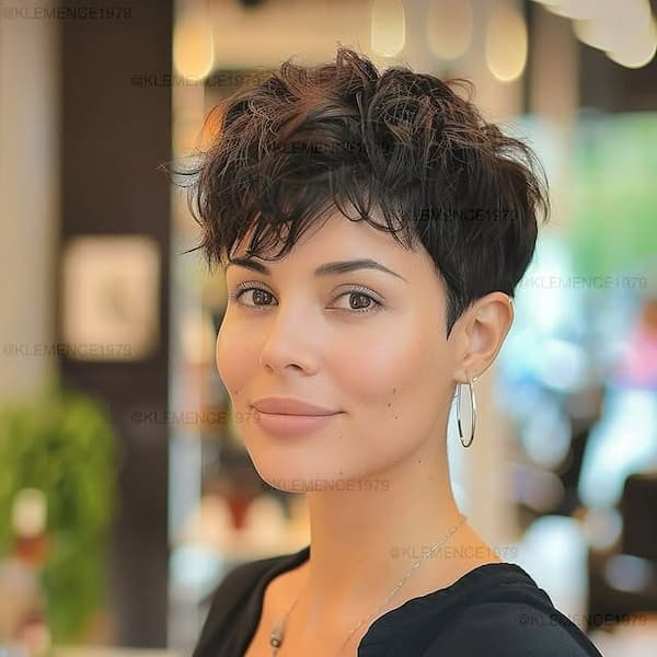 Textured Choppy Pixie 