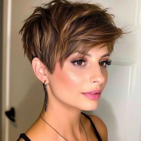 Textured Pixie Haircut