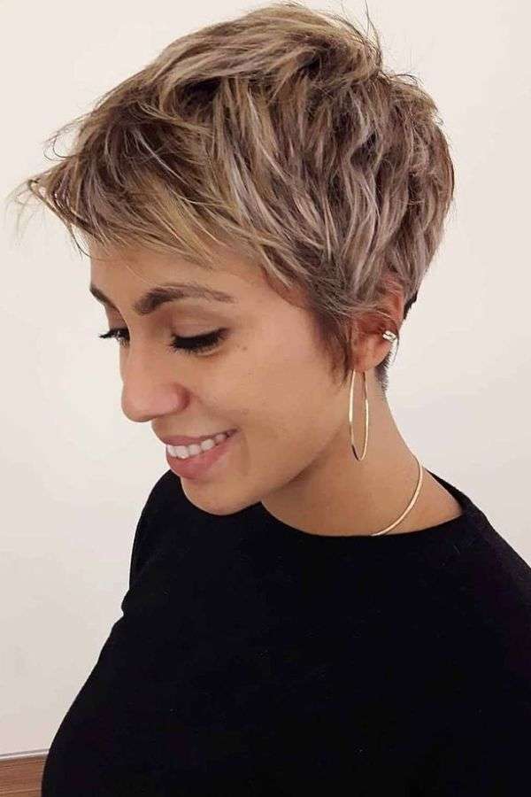Tousled Pixie Wolf Cut