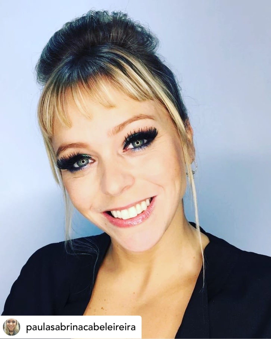 types-of-hairstyles-7 Baby bangs.