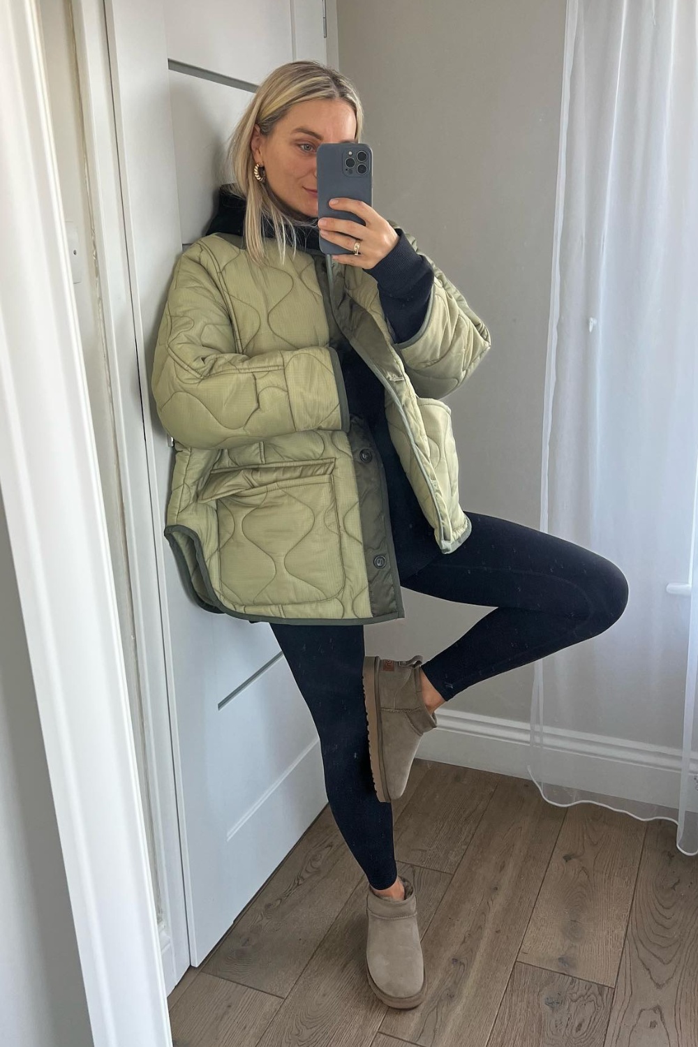 ugg-outfits-10 Quilted Comfort