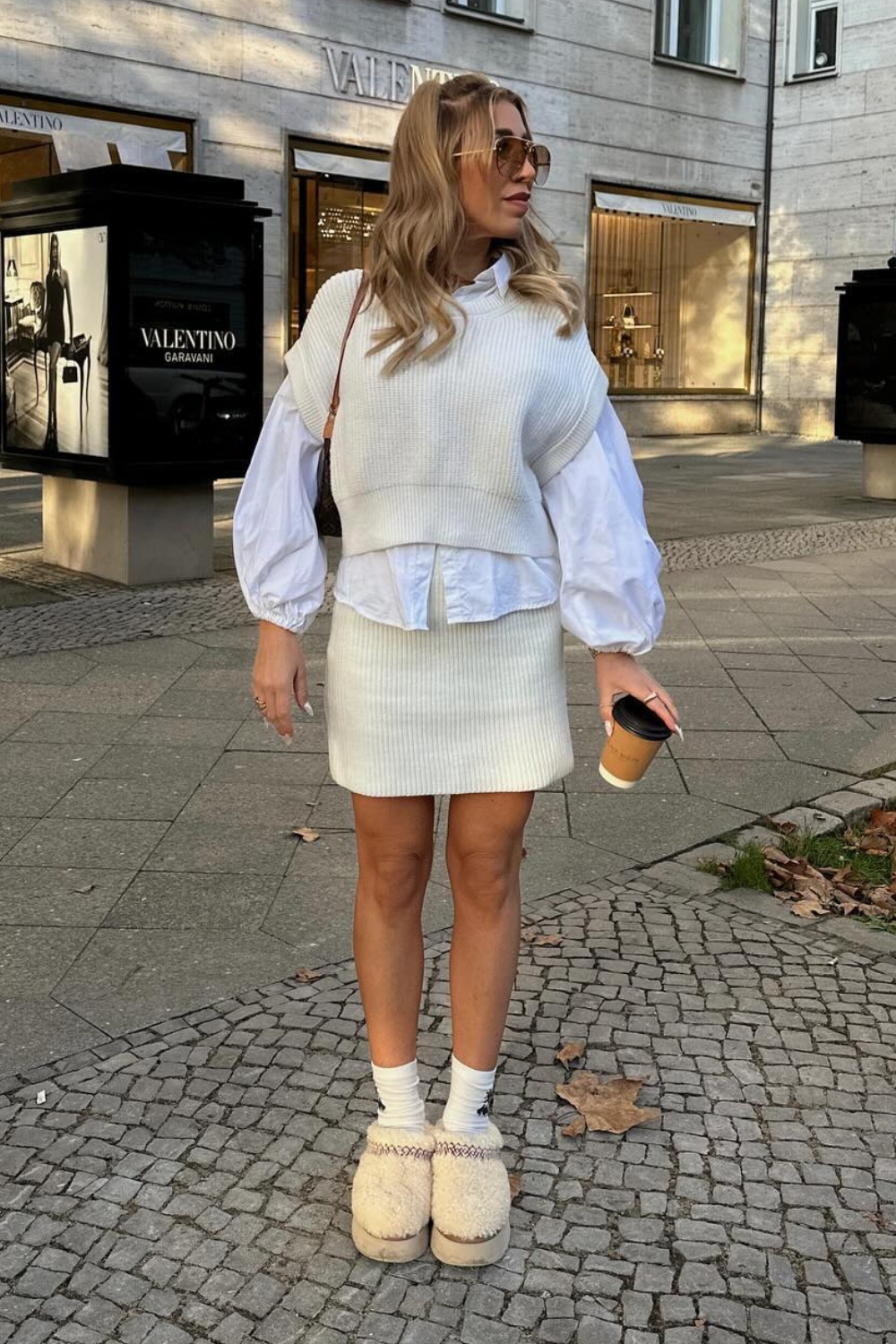 ugg-outfits-14 All-White Elegance