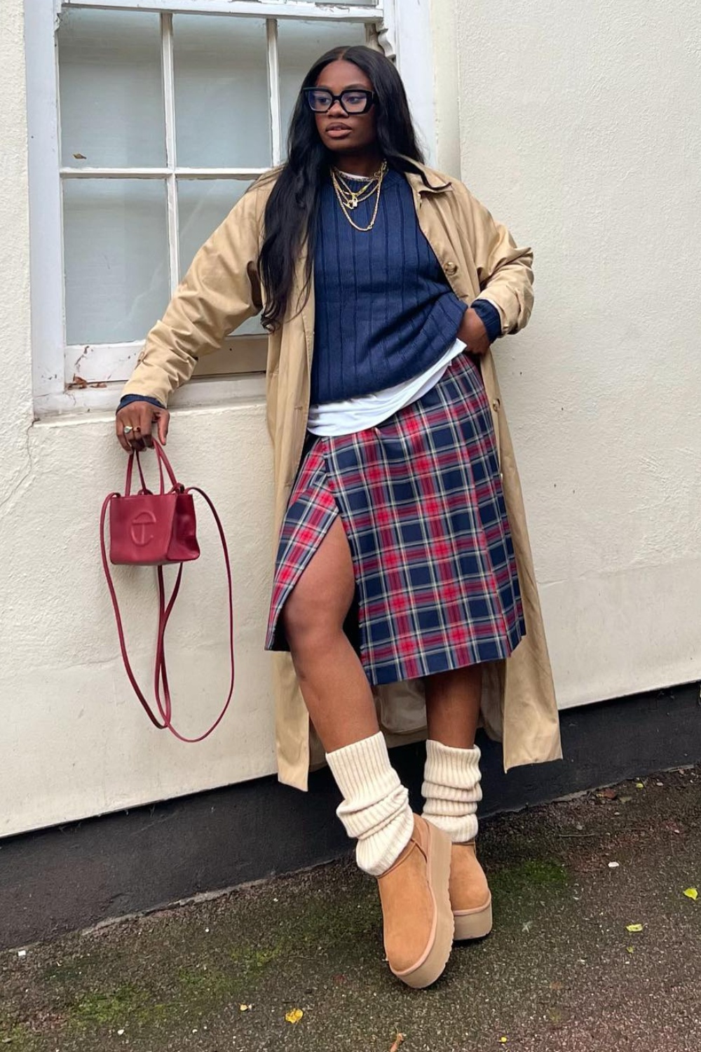 ugg-outfits-6 Layered Elegance