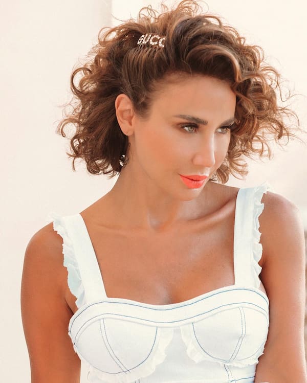 Wild Curly Short Hair