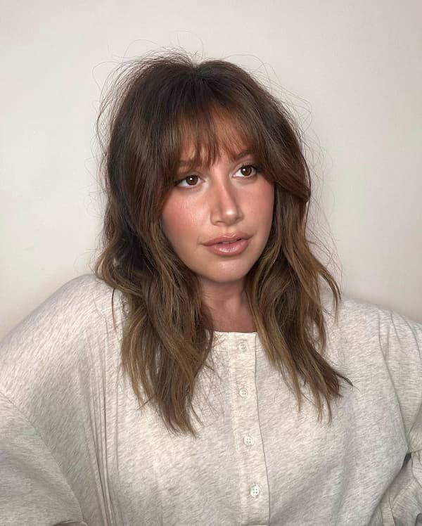 wispy-layered-bob-with-curtain-bangs Wispy Layered Bob with Curtain Bangs