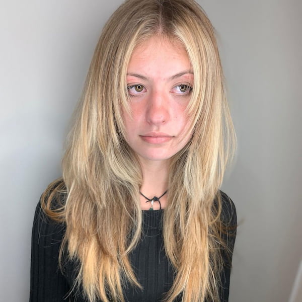 wolf-haircut-with-face-framing-layers Wolf Haircut with Face Framing Layers